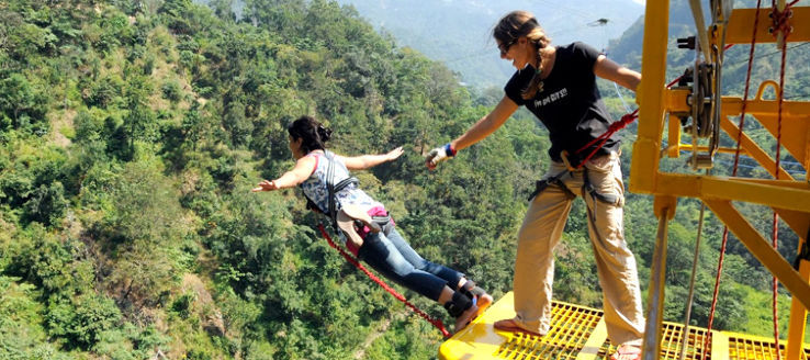 Bungee Jumping in Rishikesh