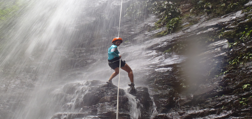 Water Rappling in rishikesh